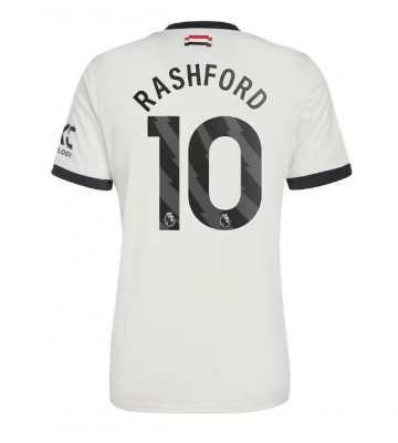 Manchester United Marcus Rashford #10 Tercera Equipación 2024-25 Manga Corta